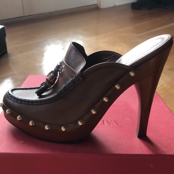 Gucci Runway Clogs NEW 38.5 - Picture 1 of 5